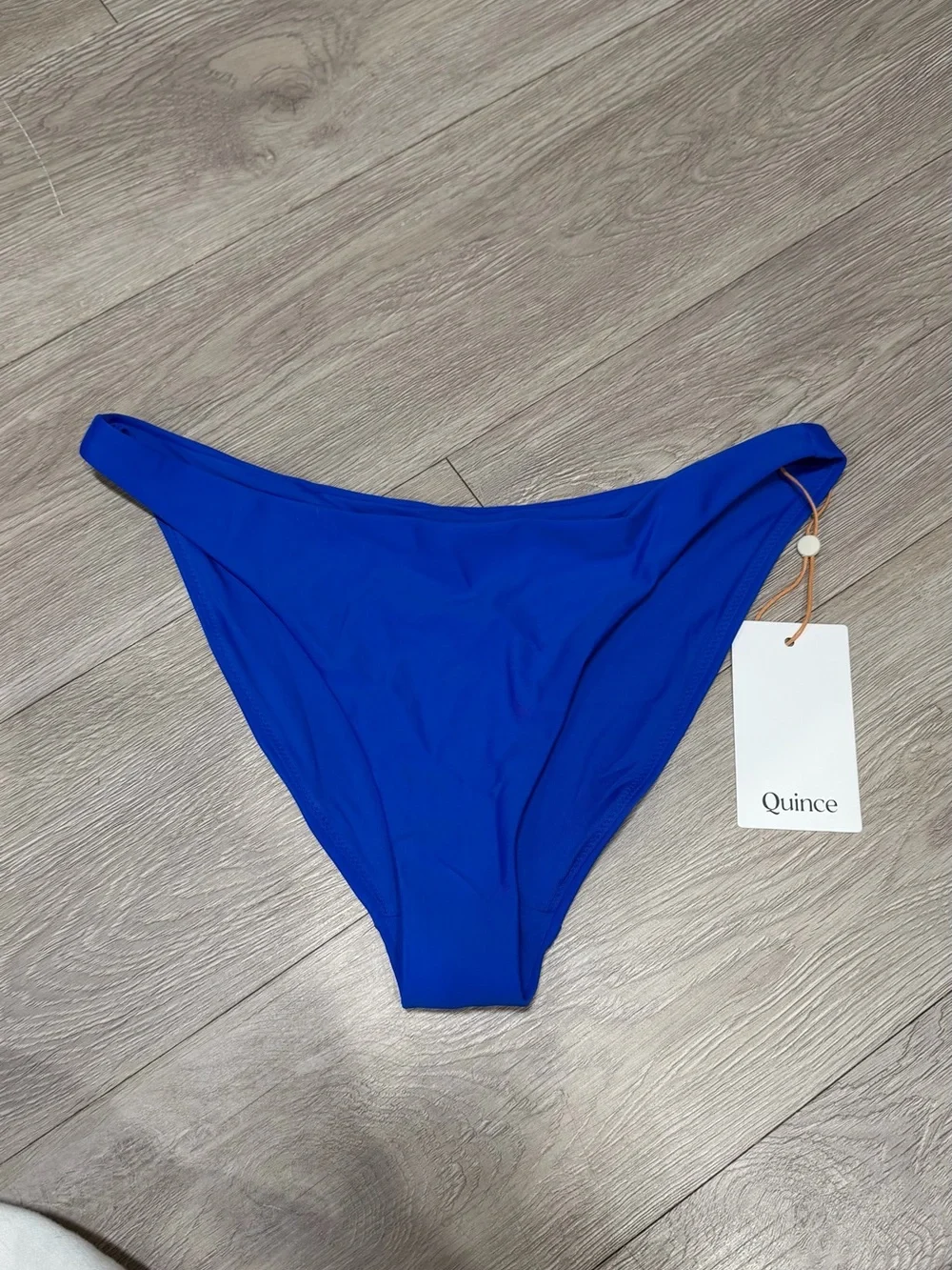 Quince Italian Electric Blue Bikini Bottom